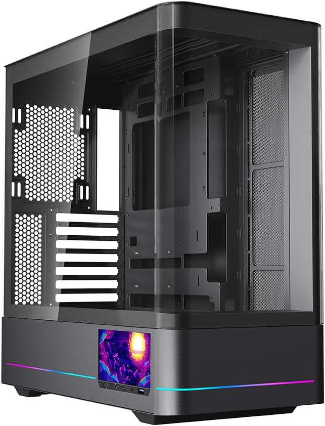 Jungle Leopard AC-02 Digital ATX Case Black