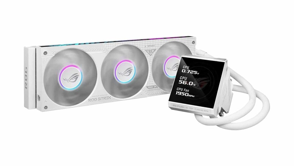 ASUS ROG Strix LC IV 360 ARGB White All-in-One Liquid CPU Water Cooling