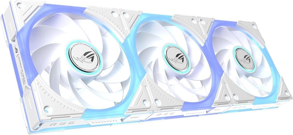 ASUS ROG Eurux GR120 ARGB Reverse Fan White Edition Triple Pack