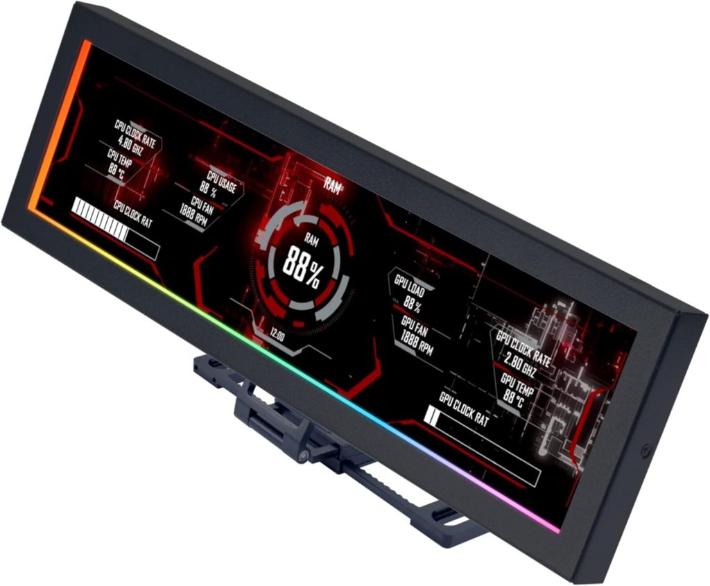 Lian Li 8.8″ Universal Screen-Black-SM088X