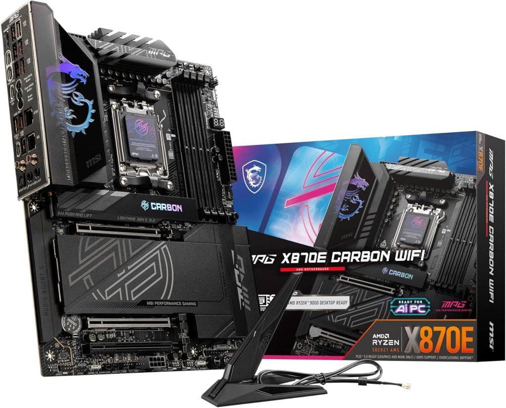 MSI MPG X870E Carbon WiFi Gaming Motherboard