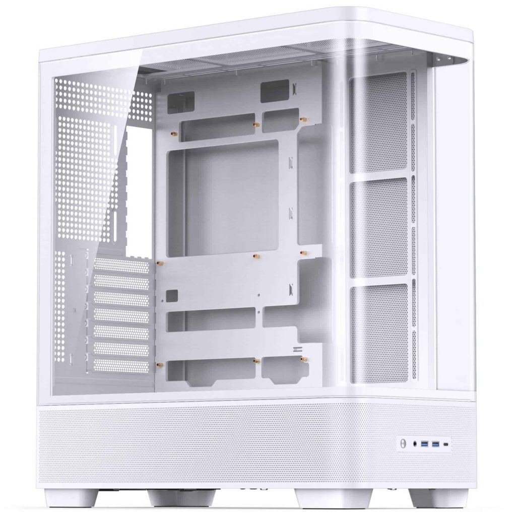 Jonsbo TK-5 ATX Mid Tower Case – White