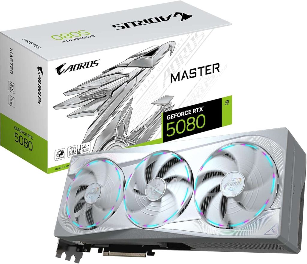 RTX 5080 Aorus Master White